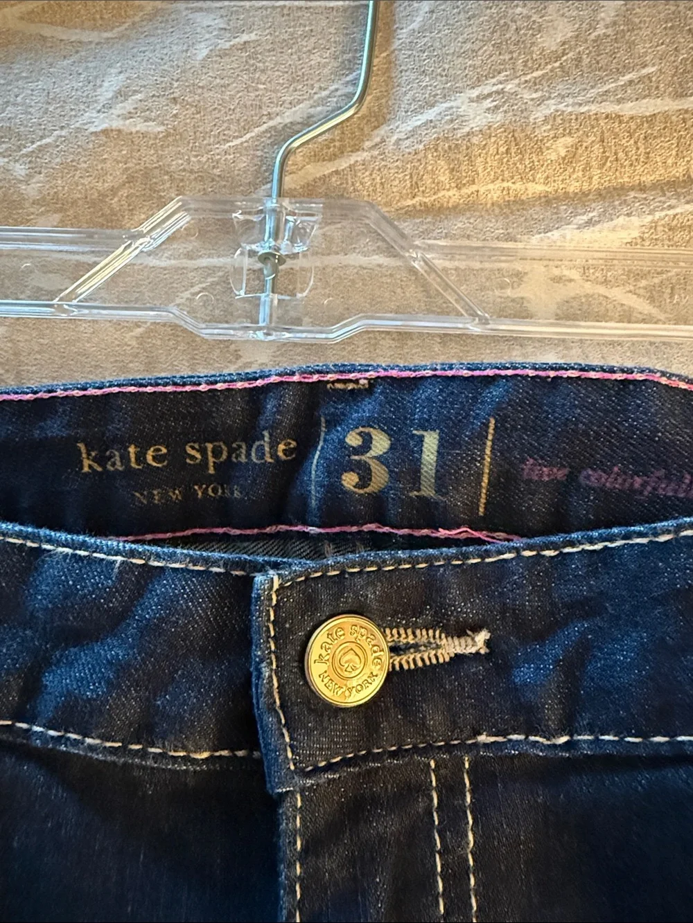 kate spade navy high-rise boyfriend jeans